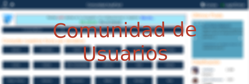 Comunidad de usuarios  Red social