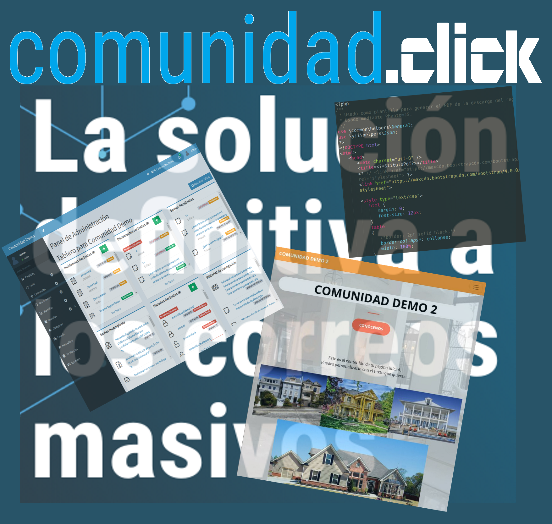 Comunidad.click  Plataforma de envios masivos