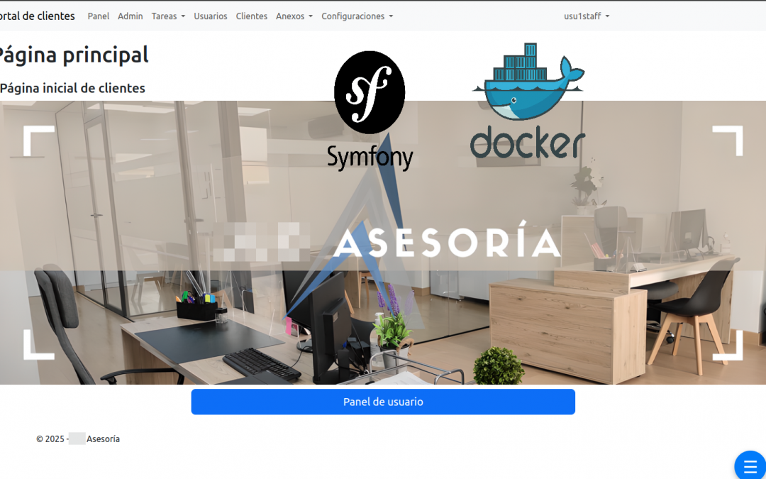 Portal de clientes para asesoría laboral/fiscal